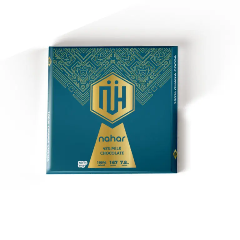 NAHAR 45% MILK CHOCOLATE 60G