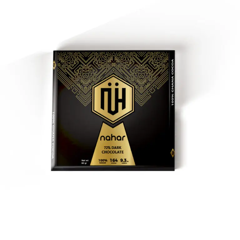 NAHAR 72% MILK CHOCOLATE 60G 