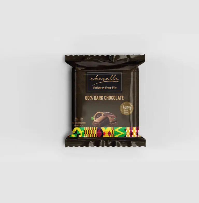 CHERELLE 60% DARK CHOCOLATE 50G