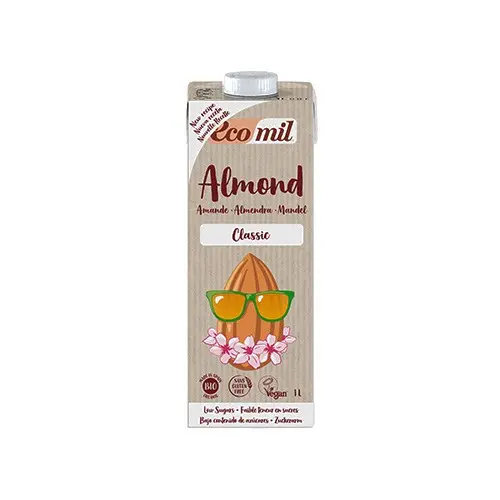 ECOMIL BIO ALMOND MILK CLASSIC 1L
