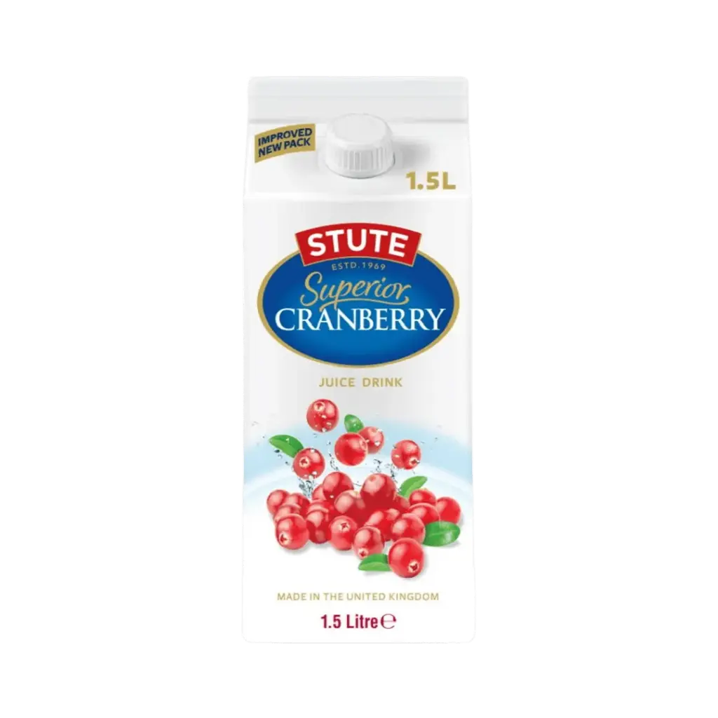 STUTE SUPERIOR CRANBERRY JUICE DRINK 1.5L 