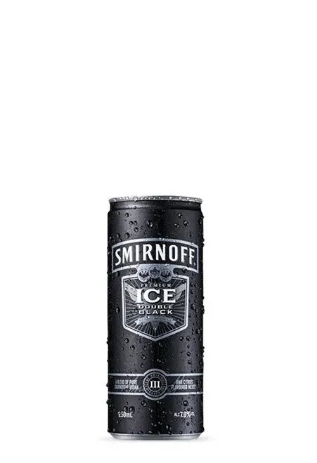 SMIRNOFF ICE DOUBLE BLACK CAN 330ML 