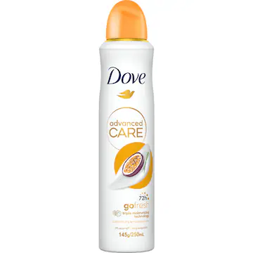 DOVE SPRAY ADVANCED CARE GO FRESH 250ML 