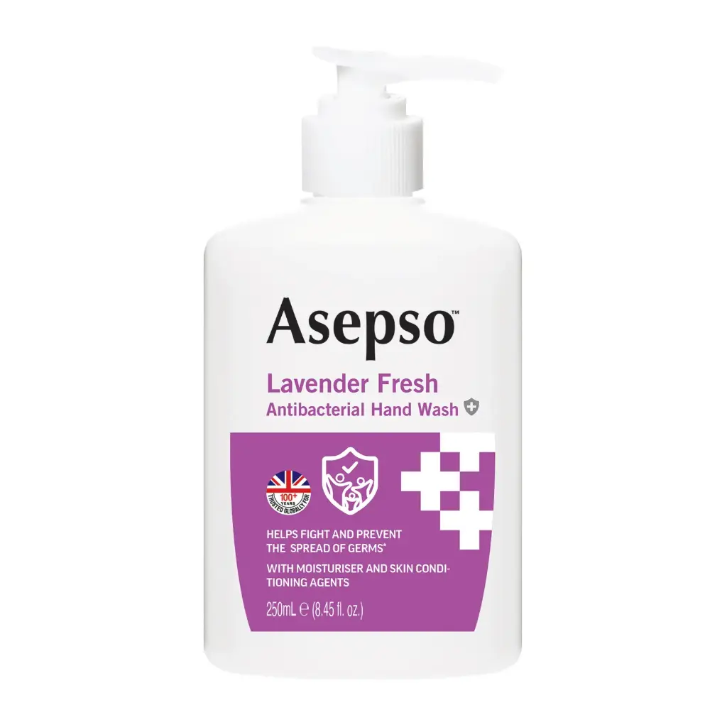 ASEPSO LAVENDER FRESH HANDWASH 250ML 