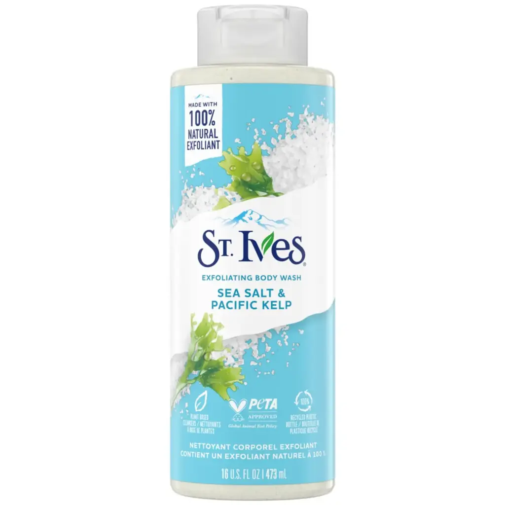 ST IVES SEA SALT & PACIFIC KEEP BODY WASH 450ML 