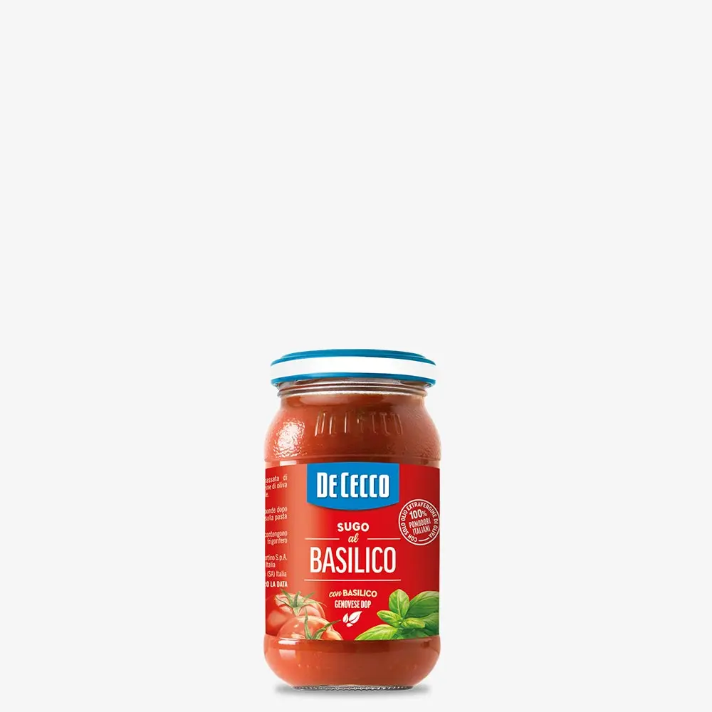 DE CECCO SUGO BASILICO 200G  