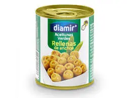 DIAMIR GREEN OLIVES 120G
