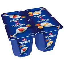 SUDMILCH FRUETTO CREAMY STRAWBERRY CHERRY 125G