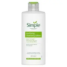 SIMPLE PURIFYING CLEANSING LOTION 200ML