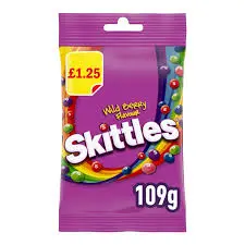SKITTLES WILD BERRY 109G 