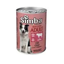 SIMBA ADULTS CHUNKS WITH BEEF 415G 