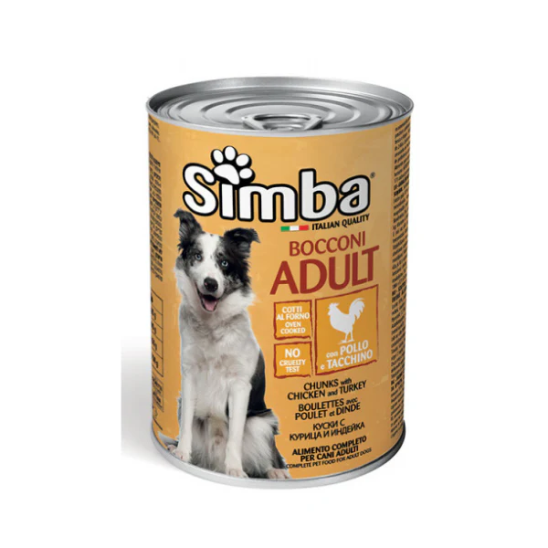 SIMBA ADULTS CHUNKS WITH CHICKEN 415G  