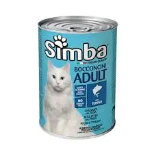 SIMBA ADULTS CHUNKIES WITH TUNA 415G  