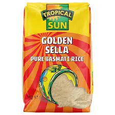 TROPICAL SUN GOLDEN SELLA BASMATI RICE 5KG 