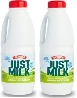 SKIMMED JUST MILK 1L 
