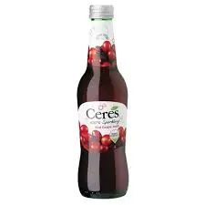 CERES SPARKLING RED GRAPE JUICE BOTTLE 275ML