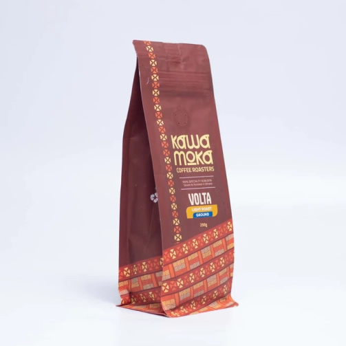 KAWA MOKA COFFEE VOLTA DARK ROAST WHOLE BEAN & GROUND 250G 