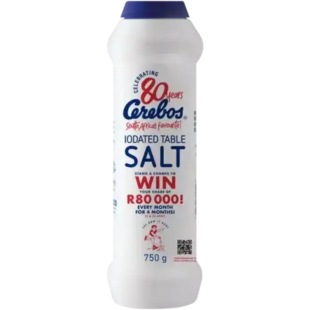 CEREBOS IODATED TABLE SALT 750G