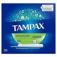 TAMPAX SUPER 20PCS