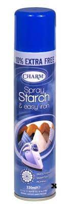 CHARM STARCH SPRAY 330ML