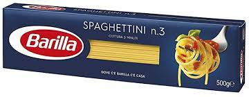 BARILLA SPAGHETTINI N.3 500G
