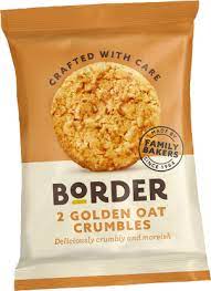 BORDER GOLDEN OAT CRUMBLES BISCUIT 30G