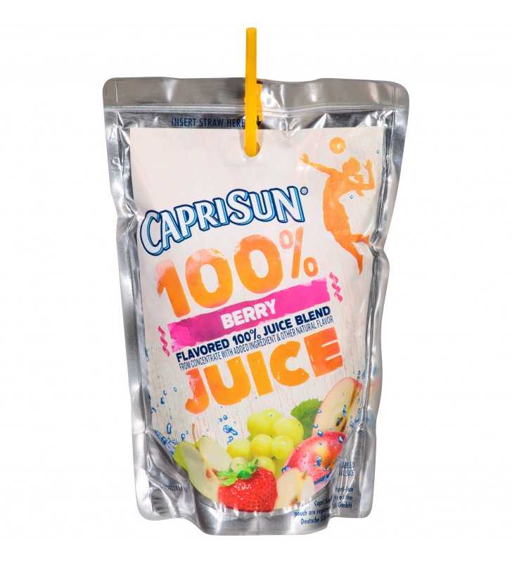 CAPRISUN BERRY FLAVORED 100% JUICE