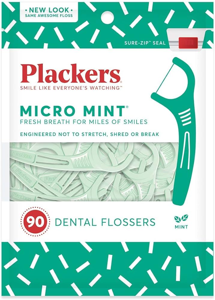 PLACKERS DENTAL FLOSS