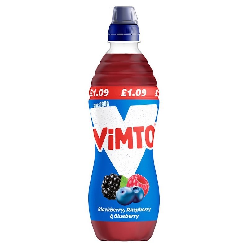 VIMTO BLACKBERRY/RASPBERRY/BLUEBERRY 500ML