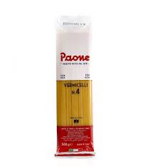 PAONE N.4 VERMICELLI 500G