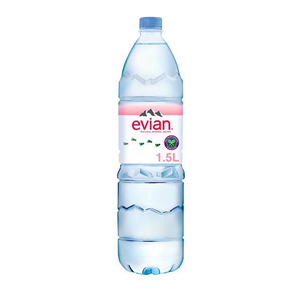 EVIAN NATURAL MINERAL WATER 1.5L