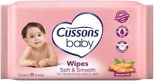 CUSSONS BABY WIPES SOFT AND SMOOTH(80 SHEET) PINK