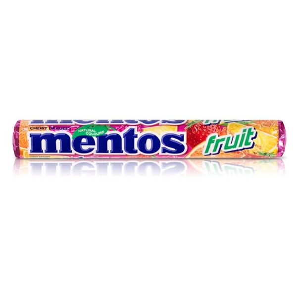 MENTOS FRUIT ROLL 37.5G