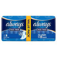 ALWAYS MAXI THICK 14 PADS
