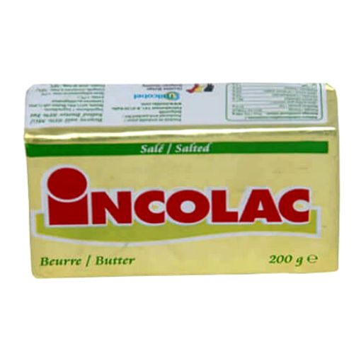 INCOLAC SALTED BUTTER 80% 200G