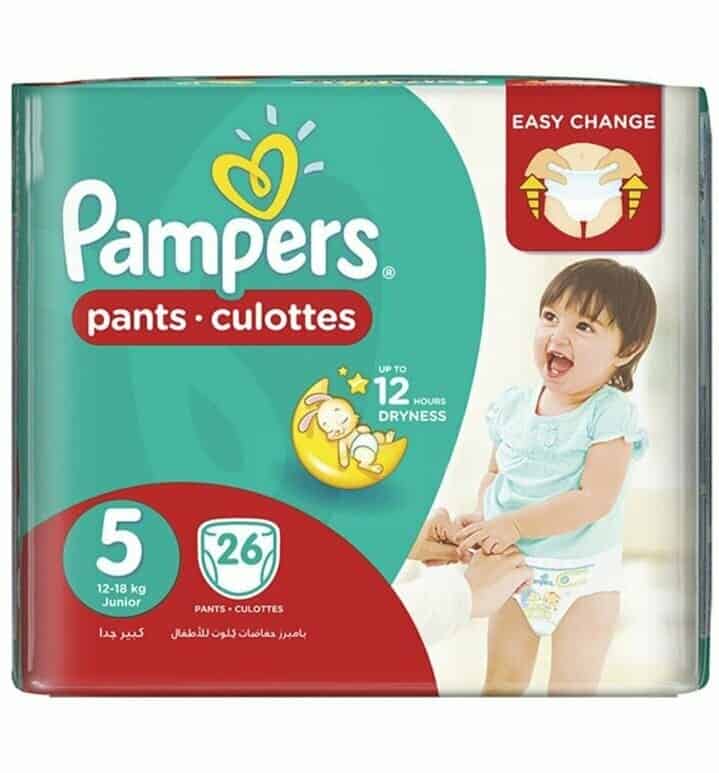 PAMPERS PANTS JUNIOR S5 26S
