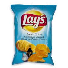 LAYS POTATO CHIPS ONION & BALSAMIC 105G