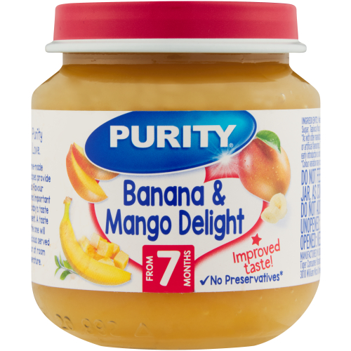 PURITY PEAR/BANANA/MANGO 125ML