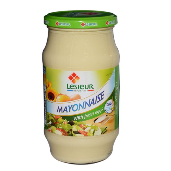 LESIEUR MAYONNAISE WITH EGGS 475G