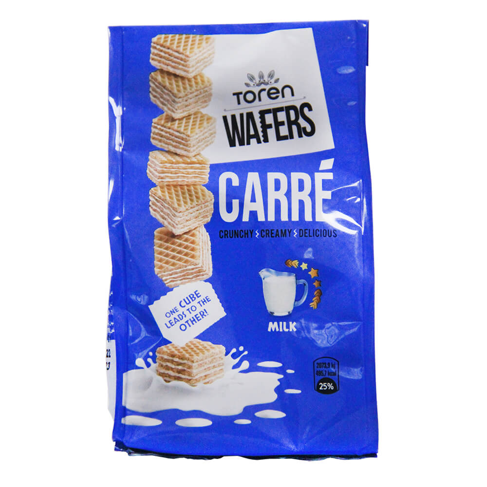 TOREN WAFERS CARRE MILK 125G