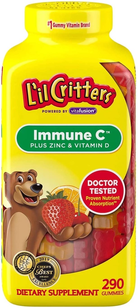 LIL CRITTERS DIETARY SUPPLEMENT IMMUNE C 290