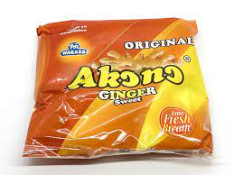 AKONO GINGER TOFEE 250G