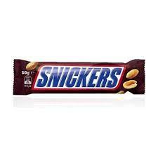SNICKERS CHOCOLATE BAR 50G