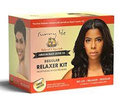 SUNNY ISLE JAMAICAN BLACK CASTOR OIL RELAXER KIT