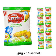 CERELAC MAIZE WITH MILK 50G