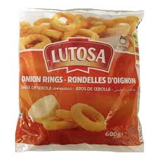 LUTOSA ONION RINGS 600G