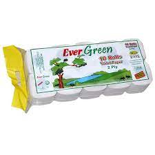 EVERPACK TOILET ROLL EVERGREEN 10+2