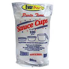 EVERPACK PARTY TIME SAUCE CUPS 80CC-WHITE