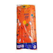 EVERPACK FINE STRAWS 5mm-100PCS