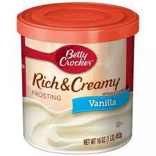 BETTY CROCKER FROSTING VANILLA 453G